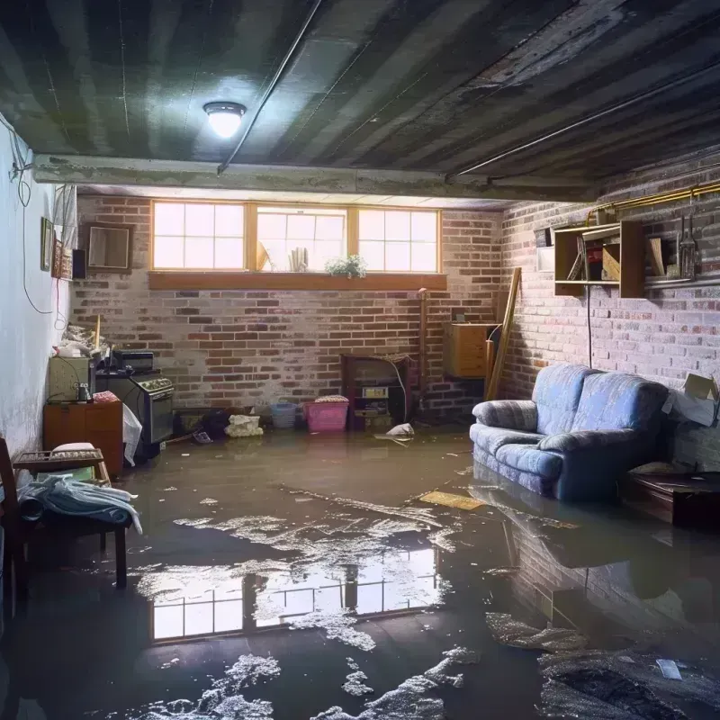 Flooded Basement Cleanup in Girard, KS